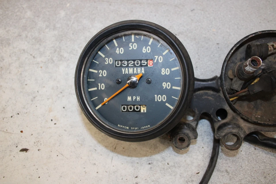 Yamaha AT1 1971 125 medidores velocímetro K3-2256 ABA Foto 2 de 4