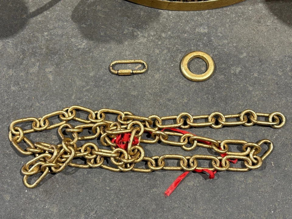 Araña de tambor grande de hierro dorado Niermann Weeks "Sophie" - Comodidad visual Foto 3 de 4