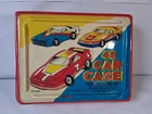 Vintage Matchbox Hot Wheels 3D Red 48 Car Case Super w/ Trays and various cars