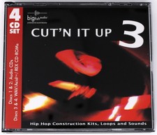 Big Fish Audio Cut'N It Up 3 Sample Library/Sound Library/Sampling 4x CD