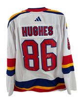 Jack Hughes Signed Autographed Devils Jersey Fanatics Authentic