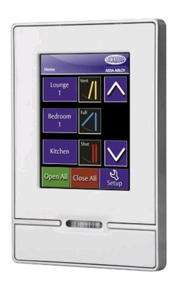 Lockwood Elevation System Touch Screen Display LW-TSD-35-WHT