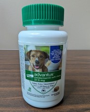 Advantus Dog Soft Chew 23-110 Lb 37.5 Mg 30-Count New Sealed