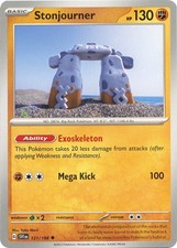 Pokemon Stonjourner 121/198 Scarlet & Violet Base Set