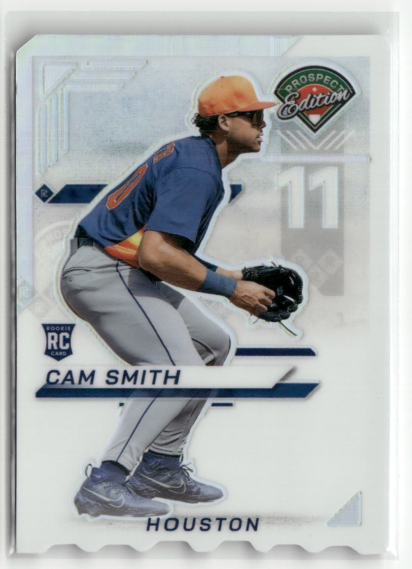 2025 Panini Prospect Edition #63 Cam Smith Holo Prospect Ticket Ticket Stub #/11
