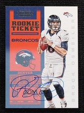 2012 Panini Contenders Rookie Ticket RPS Brock Osweiler #207 Auto 0c8g
