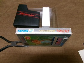 #628 Ikari Warriors  - NES NINTENDO IN BOX WITH MANUAL  NES FAST SHIPPING!  