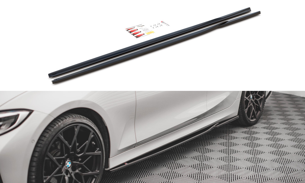 Rajouts bas de caisse BMW G20 G21 Maxton pour masquer les rayures