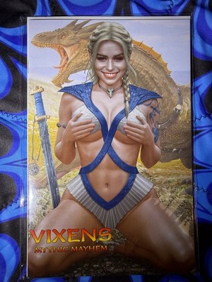 LTD 60~Paper Trade~Vixens: Mythic Mayhem ''DIRTY DRAGON QUEEN'' by Heyy Aggi
