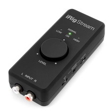 iRig Stream stereo audio interface for iPhone, iPad, Mac, iOS and PC with USB...