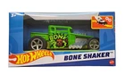 HOT WHEELS PULLBACK CAR - BONE SHAKER GREEN HMY08