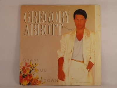 GREGORY ABBOTT SHAKE YOU DOWN (1) (178) 2 Track 12'' Single including Picture Sle