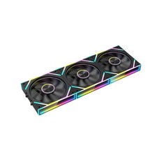 3PCS Infinity Mirror Fans 120MM ARGB Case Fan 9 Blades Build Splicing Fanes N...