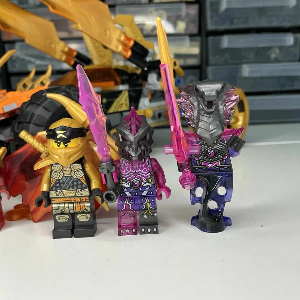 LEGO Ninjago Coles Dragon Cruiser Complete Set with Minifigures But No Box, photo 3 of 5