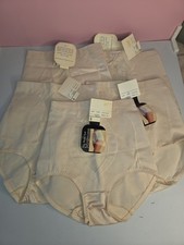 Vintage JCPenney Briefs Women's Minimizing Panties Size Small Nude Color Lotof 5