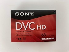 Sony DVC HD 63 min Digital Video Cassette New 