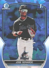 2023 Bowman Chrome Sapphire Edition #BCP-195 Jose Gerardo Prospects