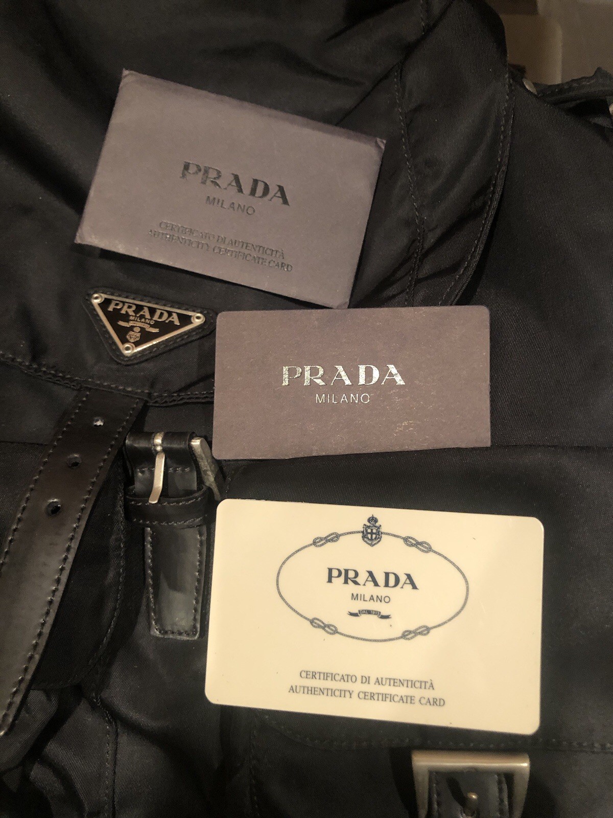Prada $2500 Medium Nylon Backpack - image 16
