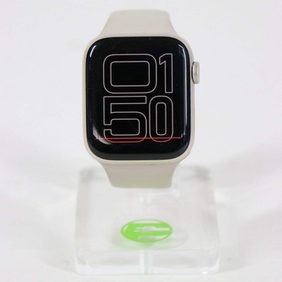 GPS Only Apple Watch SE 2nd Gen 44MM Starlight Aluminum Case MXEF3LL/A