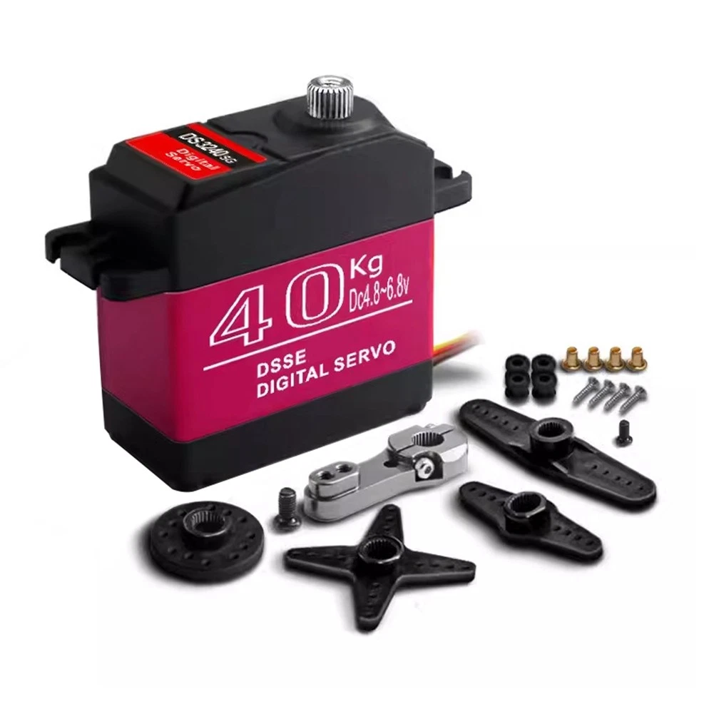 Braccio Servo Acceleratore 42mm 25T Per Auto RC 1/8 1/10 - DERA (2 Punti)