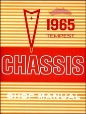1965 PONTIAC GTO SHOP MANUAL SERVICE REPAIR LEMANS TEMPEST BOOK