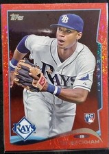 2014 Topps - Tim Beckham #605 Red Hot Foil (RC)