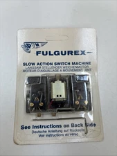 PACIFIC FAST MAIL FULGUREX SLOW ACTION SWITCH MACHINE #830 Model Railroad Supply