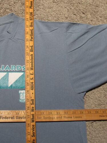 Vtg 90s BANKS BILLIARDS Oregon T-SHIRT Mens XL Sports Bar Portland PDX Tavern OR - Picture 6 of 7