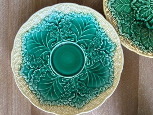 Wedgwood Majolica Style Cauliflower Ware Cup, Saucer, Bread Plate, Dessert Plate - Picture 8 of 18
