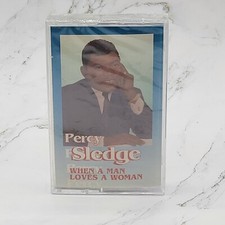 Percy Sledge Sealed Cassette Tape When a Man Loves a Woman