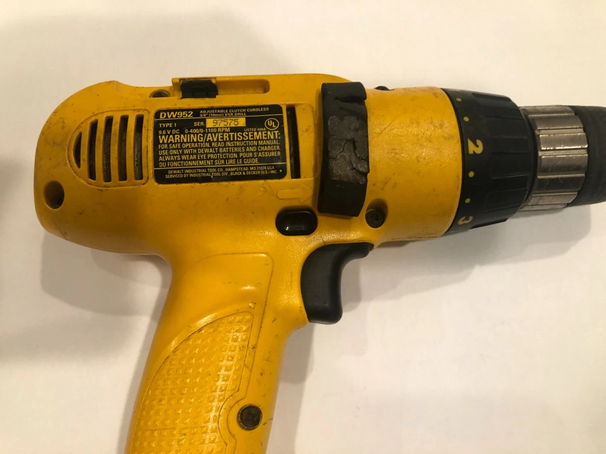Dewalt 9.6 volt drill new arrivals