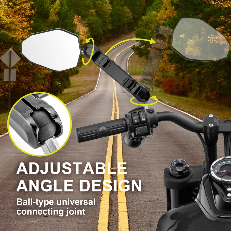 Espejos retrovisores ajustables para moto KTM 390 450 500 890R 950 990 1190 Foto 2 de 4