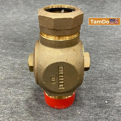 #ad #ad Mueller Brass Relief Valve Pressure Safety Valve NPT Threaded OEM $70.00