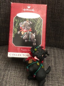 black lab ornament hallmark