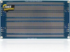 1PC Large PCB Solderable Breadboard Prototype Shield Board Double Sided Tinned