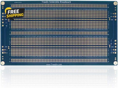 1PC Large PCB Solderable Breadboard Prototype Shield Board Double Sided Tinned