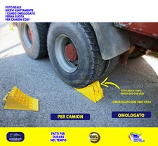 Cuneo Ferma Ruote Omologato Blocca Ruota Camion Calzatoia Blocco Camper Furgoni
