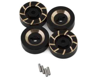 HPI Venture18 Heavy Brass 7mm Hex Hubs (Black) (4) (11g) HPI161151
