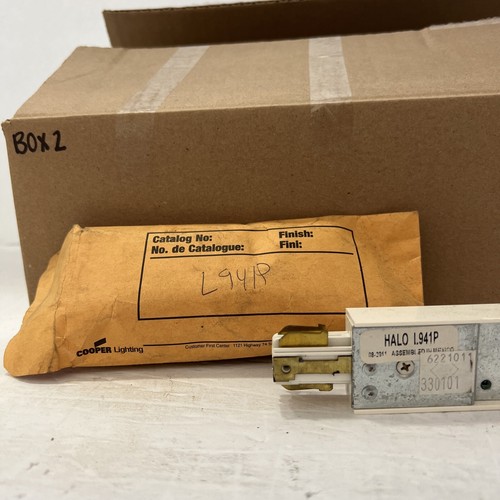 Cooper Halo Track Light Accessories L941P Circuit Live End Connector