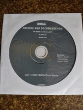 Dell Drivers  Documentation Flat Panel Monitor E170S/E190S Disc