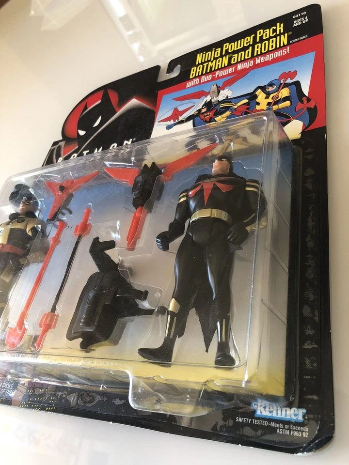 Ninja Power Pack Batman & Robin KENNER Batman Animated Series - Immagine 2 di 4