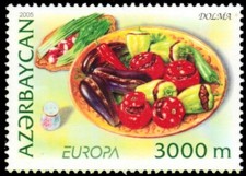 AZERBAIJAN 796 - Europa "Local Cuisine" Dolma (pb76315)