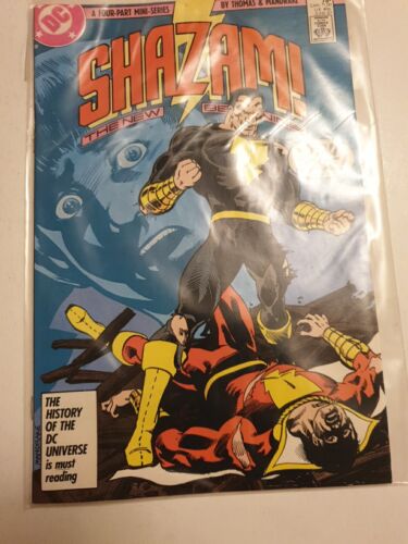 Shazam No. #1-4 1987 komplette seltene Mini-Serie sammeln DC Comics sehr guter Zustand + 1. Ausgaben - Bild 7 von 10