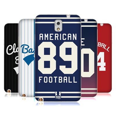 HEAD CASE DESIGNS SPORTSHIRT SOFT GEL HANDYHÜLLE FÜR SAMSUNG HANDYS 2