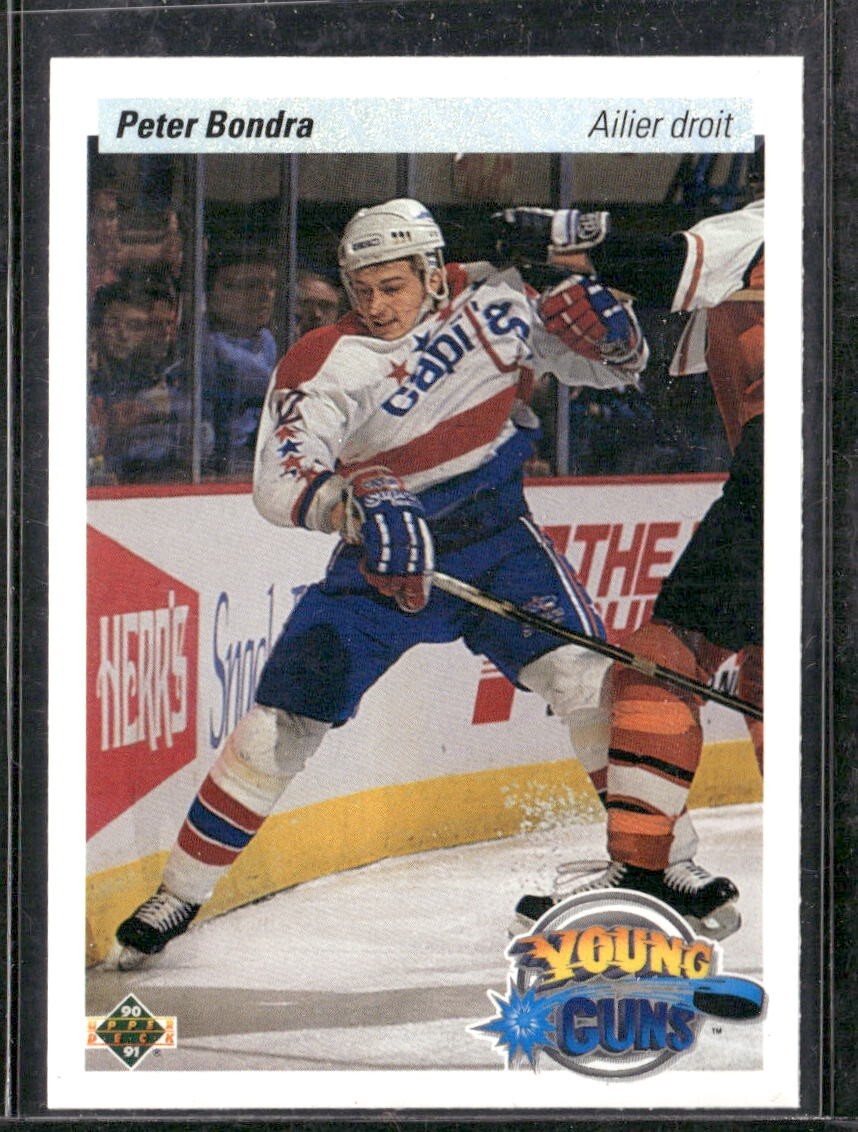 1990-91 Upper Deck - Young Guns #536 Peter Bondra (RC)