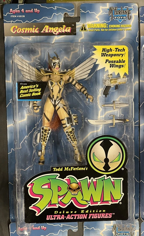 Spawn Series 3 Cosmic Angela, Redeemer, The Curse, Ninja, Vertebreaker, Violator - Image 2 of 4