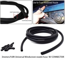 Universal Car Windshield Wiper Washer Squirter Nozzle Spray Jet Kit Fluid Hose Universal Car Windshield Wiper Washer Squirter Nozzle Spray Jet Kit Fluid Hose