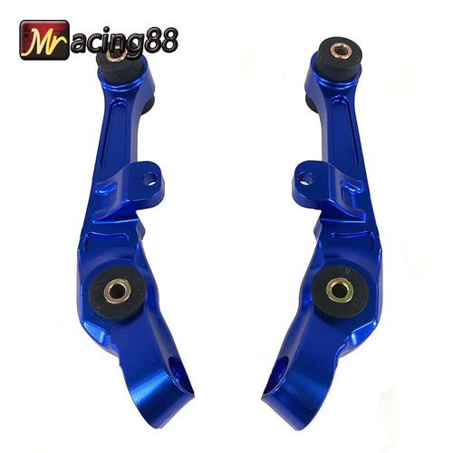 EMUSA Blue Aluminum Front Left Right Lower Control Arm Kit For 0307