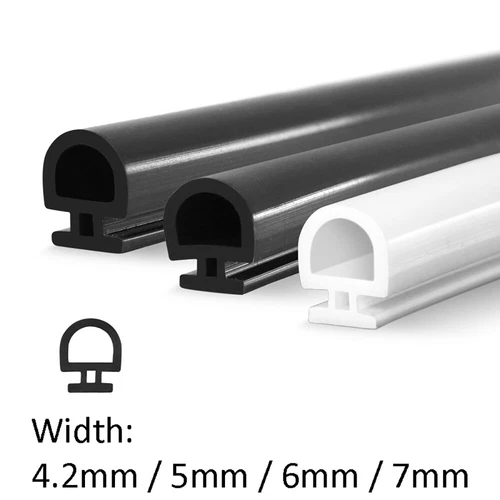 Bubble Gasket Seal for UPVC Doors Windows Rubber Strip Draught Repair 1 Metre