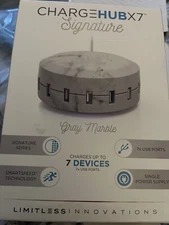 SEALED CHARGE HUB X7 GRAY MARBLE (33A)